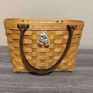Longaberger Boardwalk Purse (inc. liner/fabric)